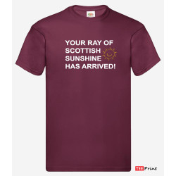 Your Ray of Scottish Sunshine Has Arrived T-Shirt.
