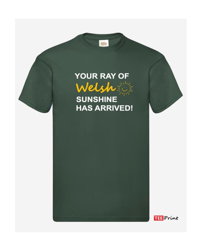 Your Ray of Welsh Sunshine Has Arrived T-Shirt.